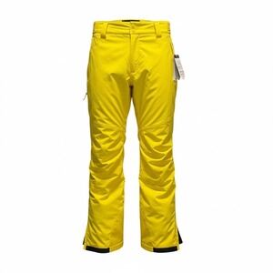 Halfdays Alessandra Ski Pant Women XL Short Yellow New PrimaLoft Waterproof